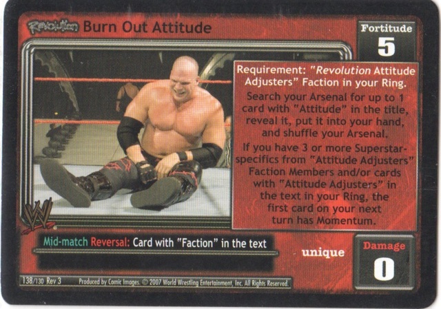 Burn Out Attitude